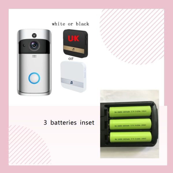 Video Doorbell Smart Wireless WiFi Security Door Bell - Image 9