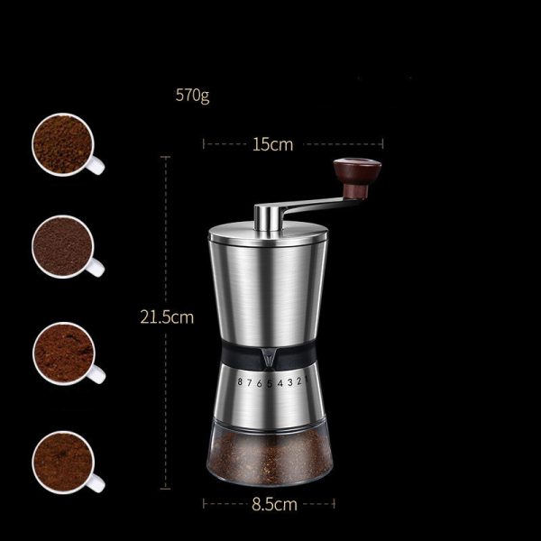 Removable And Portable Hand-cranked Coffee Grinder - Image 4