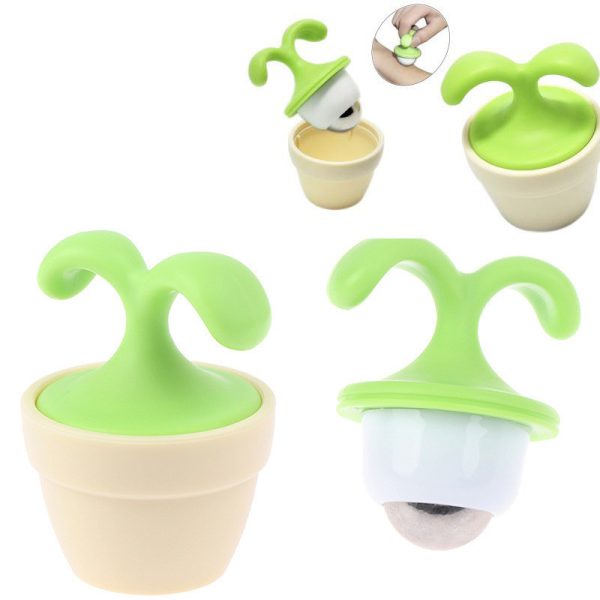 Flower Pot Massager Flower Seedling Potted Ball Massager Cervical Spine Massager Neck and Waist - Image 3