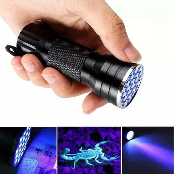 Multifunctional Counterfeit Detector UV LED Flashlight - Image 4