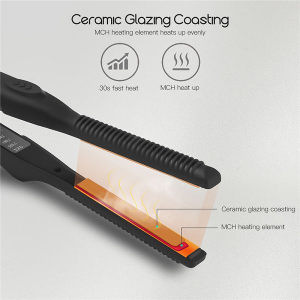 Professional flat iron ceramic hair straightener - Image 5