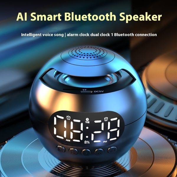 F6 AI Smart Bluetooth Audio Wireless Alarm Clock - Image 3