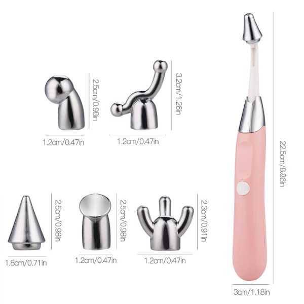 Face 6 in 1 Body Massager Electric Tinnitus Relief Massager - Image 2