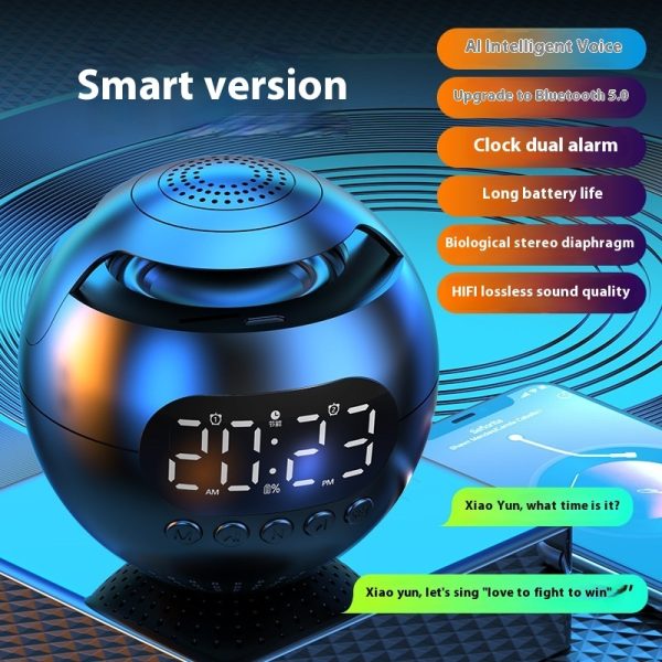 F6 AI Smart Bluetooth Audio Wireless Alarm Clock - Image 8