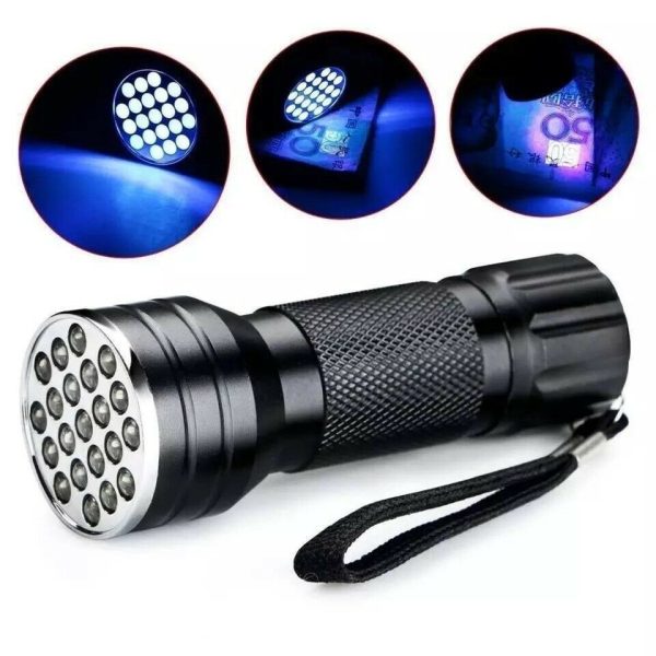 Multifunctional Counterfeit Detector UV LED Flashlight - Image 3