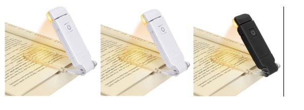LED USB Rechargeable Book Reading Light Brightness Adjustable Eye Protection Clip Book Light Portable Bookmark Read Light - Image 9