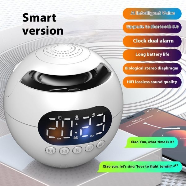 F6 AI Smart Bluetooth Audio Wireless Alarm Clock - Image 4