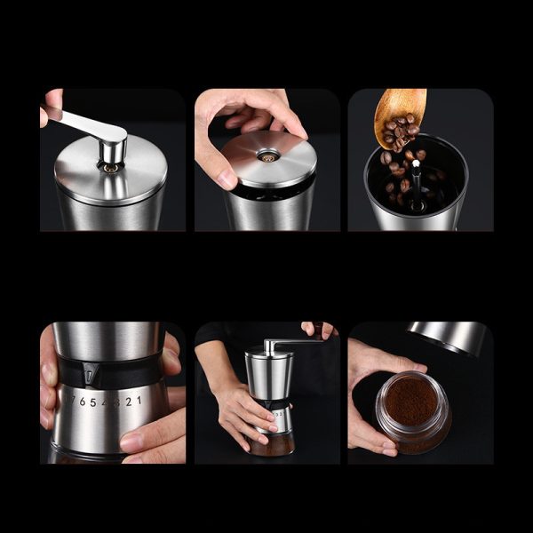 Removable And Portable Hand-cranked Coffee Grinder - Image 5