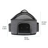 Foldable And Breathable Cat Bag For Outing, Portable Messenger - Image 3
