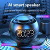 F6 AI Smart Bluetooth Audio Wireless Alarm Clock - Image 6