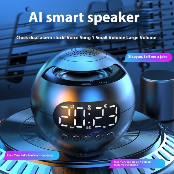F6 AI Smart Bluetooth Audio Wireless Alarm Clock - Image 6