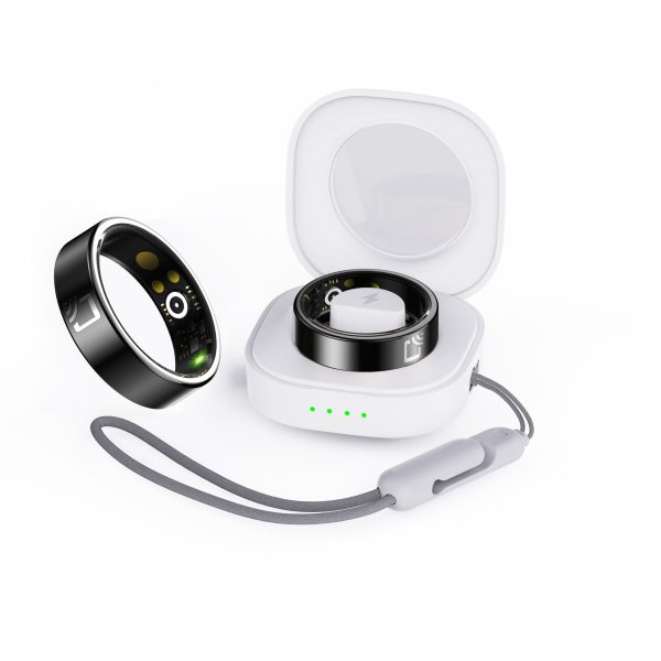 Ceramic Smart Ring Heart Rate Blood Oxygen Sleep Waterproof - Image 5