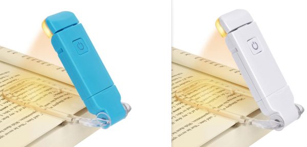 LED USB Rechargeable Book Reading Light Brightness Adjustable Eye Protection Clip Book Light Portable Bookmark Read Light - Image 8