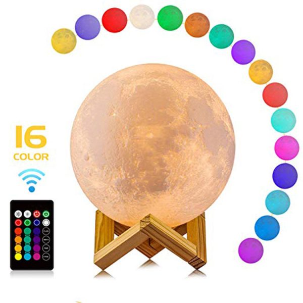 3D Printing Moon Night Table Lamp Chinese Valentine's Day Gift - Image 6