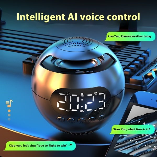F6 AI Smart Bluetooth Audio Wireless Alarm Clock - Image 2